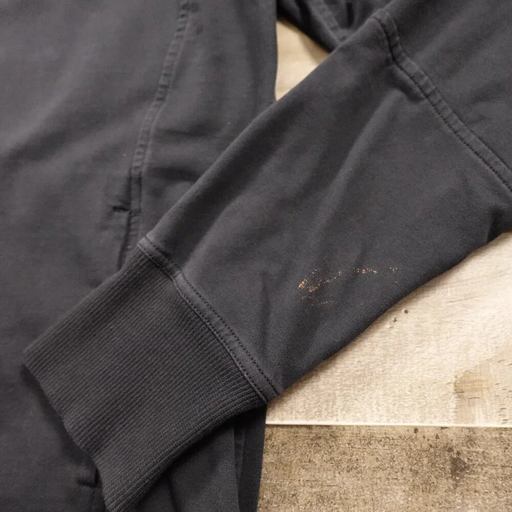 Lululemon‎ Full-Zip Hoodie Jacket Women's 6 – Black (Thumbholes) Fair Condition